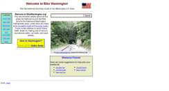Desktop Screenshot of bikewashington.org