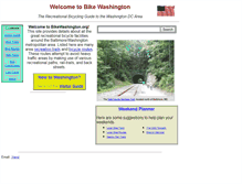 Tablet Screenshot of bikewashington.org